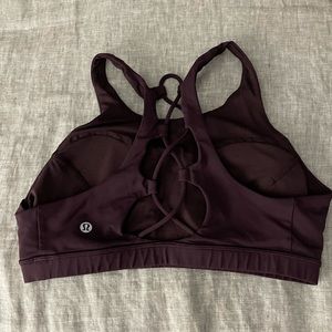 Lululemon High Neck Free to Be Serene Bra